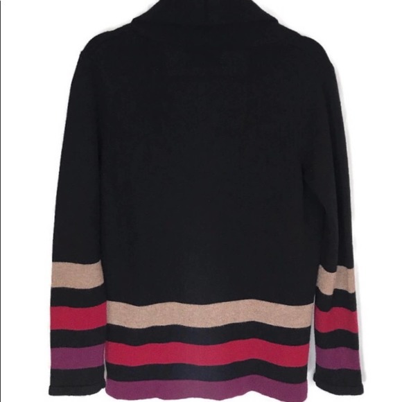 YOON cardigan sweater jacket Wool Cashmere with pockets Zipper Small - Picture 5 of 9